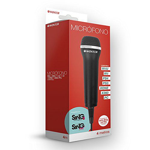 Microfono Woxter Wiiuwiiips4ps3x360pc